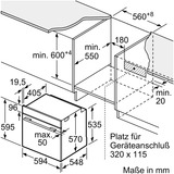 Bosch HBD632LS82 Serie 6, Backofen-Set schwarz, 60 cm