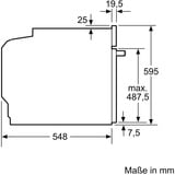 Bosch HBD632LS82 Serie 6, Backofen-Set schwarz, 60 cm