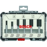 Bosch Nutfräser-Set, 6-teilig 8mm-Schaft