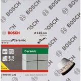 Bosch Professional Diamanttrennscheibe Standard for Ceramic, Ø 115mm 10 Stück, Bohrung 22,23mm