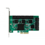 DeLOCK 16 Port SATA PCI Express x4 Karte, Controller 