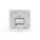 Digitus Frontplatte + Einbaurahmen für Multimedia/Keystone, Frontpanel weiß