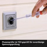 EINHELL E-Case Werkzeugkoffer Elektrik-VDE, 24-teilig, Werkzeug-Set rot/gelb, mit Werkzeug-Sortiment für Elektriker