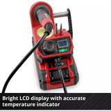 EINHELL Power X-Change Akku-Lötkolben TE-SI 18/480 Li E - Solo, 18Volt rot/schwarz, ohne Akku und Ladegerät