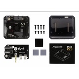 Gehäuse für Raspberry Pi 4 Argon One V2 schwarz, für Raspberry Pi 4 B