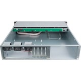Inter-Tech IPC 2U-2404L SATA, Server-Gehäuse schwarz, 2 Höheneinheiten