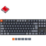 Keychron K1 SE, Gaming-Tastatur schwarz/grau, DE-Layout, Keychron Low Profile Optical Red, Hot-Swap, RGB