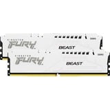 Kingston FURY DIMM 32 GB DDR5-6800 (2x 16 GB) Dual-Kit, Arbeitsspeicher weiß, KF568C34BWEK2-32, FURY Beast, INTEL XMP, AMD EXPO