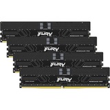 Kingston FURY RIMM 128 GB DDR5-6400 (4x 32 GB) Quad-Kit ECC, Arbeitsspeicher schwarz, KF564R32RBE2K4-128, Renegade Pro, Registred, INTEL XMP, AMD EXPO