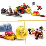 LEGO 76999 Sonic the Hedgehog Super Sonic vs. Egg Drillster, Konstruktionsspielzeug 