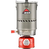 MSR Reactor 1,0L Kochersystem, Gaskocher grau, inkl. passendem Topf, Modell 2021