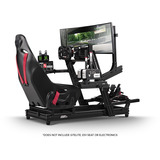 Next Level Racing Elite Direct Monitor Mount - Black Edition, Monitorhalterung schwarz, für 53,3-109,2 cm (27"-49") Displays