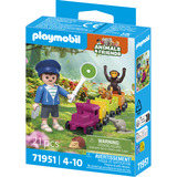 PLAYMOBIL 71951 Animals & Friends: Kleine Lokausfahrt, Konstruktionsspielzeug 
