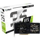 Palit GeForce RTX 3050 Dual, Grafikkarte Lite Hash Rate, 3x DisplayPort, 1x HDMI 2.1
