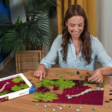Ravensburger Puzzle Ein Meer aus Rot 500 Teile