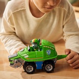 Spin Master Paw Patrol Jungle Pups - Schnappschildkröten-Fahrzeug mit Rocky-Figur, Spielfahrzeug 