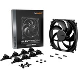 be quiet! Silent Wings 4 PWM 140x140x25, Gehäuselüfter schwarz, 140 mm
