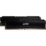 ADATA DIMM 32 GB DDR4-3200 (2x 16 GB) Dual-Kit, Arbeitsspeicher schwarz, AX4U320016G16A-DCBK20, XPG Gammix D20, INTEL XMP