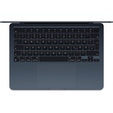 Apple MacBook Air 34,5 cm (13,6") CTO, Notebook schwarz, M3, 10-Core GPU, macOS, Amerikanisch, 34.5 cm (13.6 Zoll), 256 GB SSD