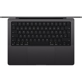Apple MacBook Pro (14") 2024 CTO, Notebook schwarz, 24 GB, 512 GB (512 GB SSD), M4 Pro, MacOS, Amerikanisch