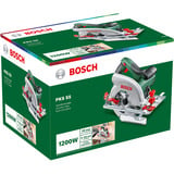 Bosch Heimwerken & Garten Handkreissäge PKS 55 grün, 1.200 Watt