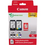 Canon Tinte Photo Value Pack PG-575XL /CL-576XL inkl. 50 Blatt 10x15 Fotopapier