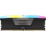 Corsair DIMM 64 GB DDR5-6000 (2x 32 GB) Dual-Kit, Arbeitsspeicher schwarz, CMH64GX5M2B6000Z40, Vengeance RGB, AMD EXPO