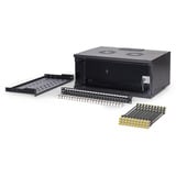 Digitus Netzwerk-Set SOHO Pro 19" 540x400 mm (BxT), IT-Schrank schwarz, unmontiert, 4 Höheneinheiten