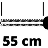 EINHELL Power X-Change Akku-Heckenschere GC-CH 1855/1 Li-Solo, 18 Volt rot/schwarz, ohne Akku und Ladegerät