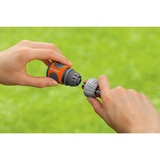 GARDENA Schlauchverbinder 13mm (1/2") - 15mm (5/8"), Schlauchstück grau/orange