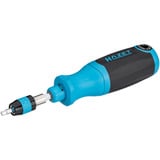 Hazet Bit Ratschen-Schraubendreher 811R-3, Bit-Satz blau/schwarz, mit integriertem Magazin