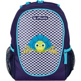 Herlitz Rookie Cute Animals Turtle, Rucksack lila/neon-blau