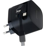 Intenso Power Adapter W65ACIC GaN, Ladegerät schwarz, 65W