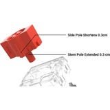 Keychron Gateron Low Profile 2.0 Mechanical Banana Switch-Set, Tastenschalter gelb/transparent, 110 Stück