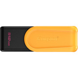 Kingston DataTraveler Exodia S 512 GB, USB-Stick schwarz/gelb, USB-A 3.2 Gen 1