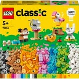 LEGO 11034 Classic Kreative Tiere, Konstruktionsspielzeug 