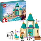 LEGO 43204 Disney Princess Annas und Olafs Spielspaß im Schloss, Konstruktionsspielzeug Spielzeug aus Die Eiskönigin Frozen zum Bauen mit Pferdefigur