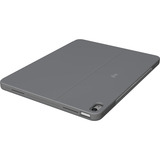 Logitech Combo Touch, Tastatur grau, DE-Layout, Scherenmechanik, für iPad Air 13" (M2 und M3)
