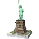 Ravensburger 3D Puzzle Iconics: Freiheitsstatue - mit Licht 108 Teile