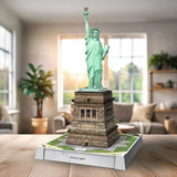 Ravensburger 3D Puzzle Iconics: Freiheitsstatue - mit Licht 108 Teile