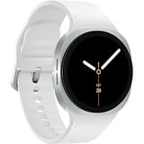 SAMSUNG Galaxy Watch8, Smartwatch silber, 40 mm, Sport Band S/M