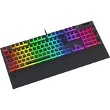 SPC Gear GK650K Omnis, Gaming-Tastatur schwarz/transparent, DE-Layout, Kailh RGB Brown, Pudding Edition