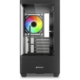 Sharkoon ELITE SHARK CM100 , Tower-Gehäuse schwarz, Tempered Glass x 2