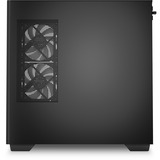 Sharkoon ELITE SHARK CM100 , Tower-Gehäuse schwarz, Tempered Glass x 2