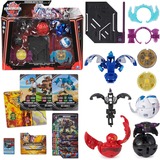 Spin Master Bakugan 2023 Battle Pack mit 5 Bällen, Geschicklichkeitsspiel mit 2 Special Attack Dragonoid & Ventri und drei Core Balls Bruiser, Octogan, Trox)