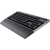 Thermaltake  W1 WIRELESS, Gaming-Tastatur titan/schwarz, DE-Layout, Cherry MX Red