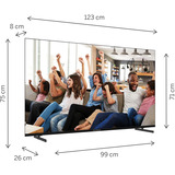 Thomson 55UG4S14, LED-Fernseher 139 cm (55 Zoll), schwarz, UltraHD/4K, Google TV, Triple-Tuner, HDR