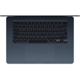 Apple MacBook Air (15") 2024, Notebook schwarz, M3, 10-Core GPU, macOS, Deutsch, 38.9 cm (15.3 Zoll), 256 GB SSD