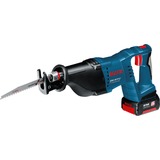 Bosch 18V Profi Set, 5 Werkzeuge (GSR, GWS, GKS, GSA, GST), Werkzeug-Set blau, 3x Li-Ion Akku 4,0Ah, Werkzeugtasche