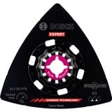 Bosch Professional Expert Carbide Schleifplatte AVZ 90 RT6 MultiMaterial, Ø 90mm, Schleifscheibe Starlock, K60